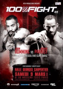 100% Fight 40 @ HALLE GEORGES CARPENTIER